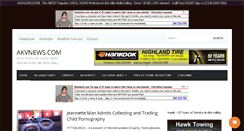 Desktop Screenshot of akvnews.com